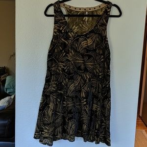 Free People Ellie Burnout Minidress